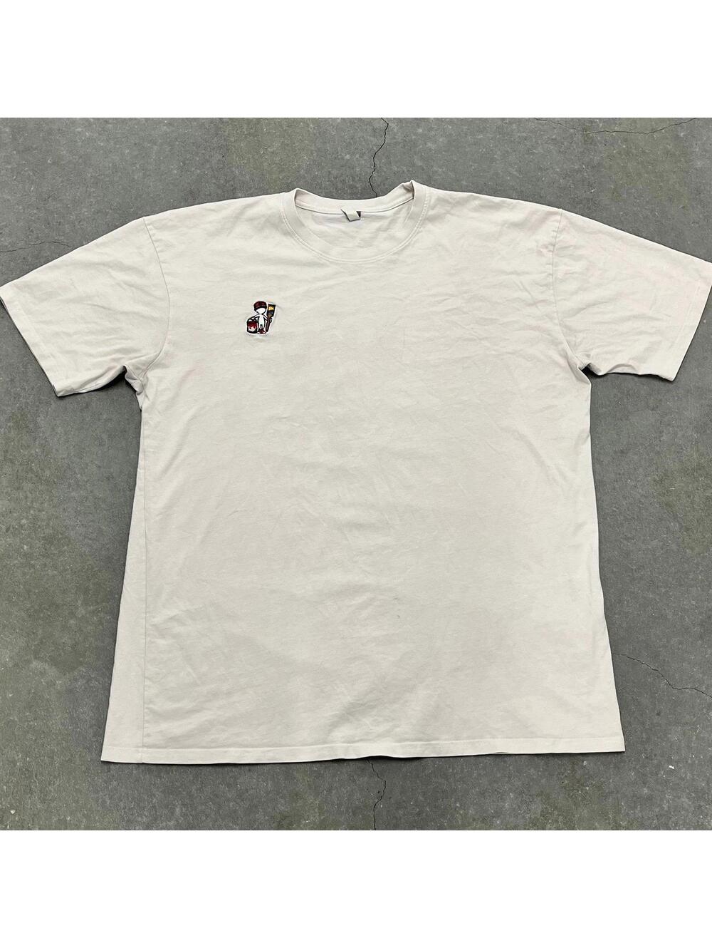 Cotton Heritage Painter Man Embroidered T Shirt